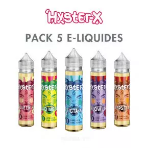 Pack e-liquides Hyster-X 50ml