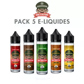 Pack e-liquides Dictator 50 ml