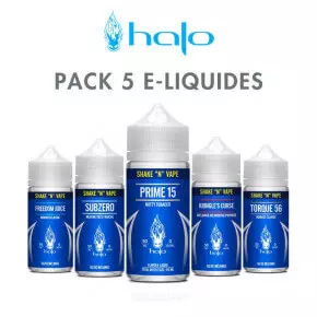 Pack e-liquides Halo 50 ml