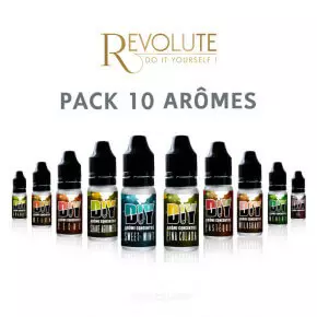 Pack arômes Revolute 10 ml